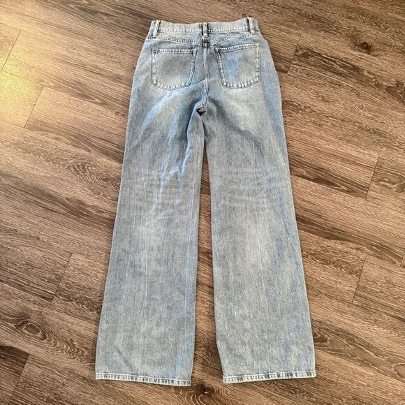 Alice + Olivia Wide Leg Flare Jeans - Picture 8 of 8